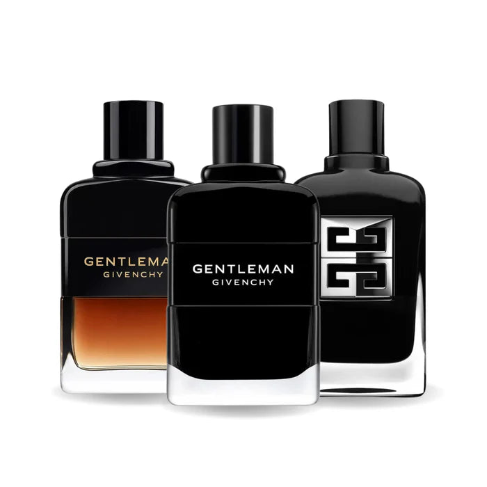 Cofanetto con 3 Profumi: GENTLEMAN, GENTLEMAN RÉSERVE PRIVÉE & GENTLEMAN SOCIETY 100ml